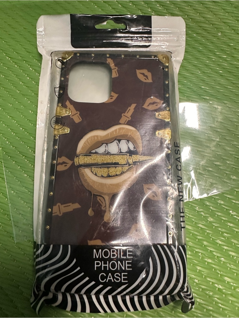 Brown Lip Grill Decorative Phone Case - Unbranded iPhone 12 Pro Max
